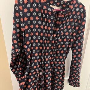 Floral long sleeve LOFT dress